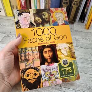 1000 FACES‎ OF GOD Rebecca Hind Trade Paperback Book 2004 1st edition printing